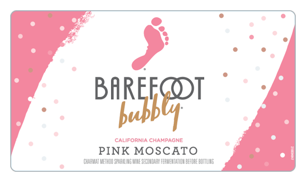 Barefoot 'Bubbly' Pink Moscato NV