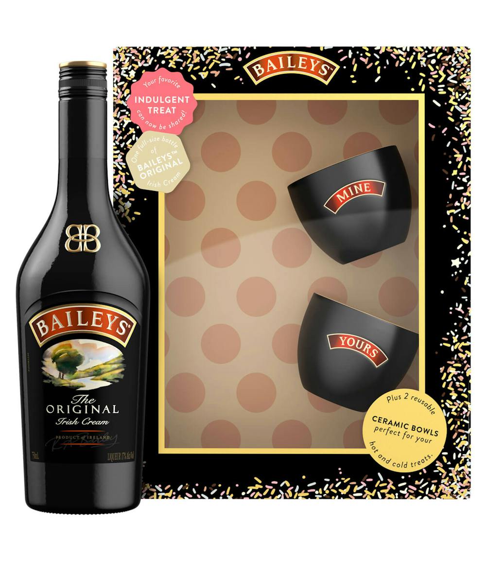 Baileys 'The Original' w/Cup Gift Set Irish Cream Liqueur Cordials