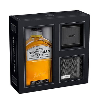 Jack Daniel's Gentleman Jack GIFT 750ml w/Coasters