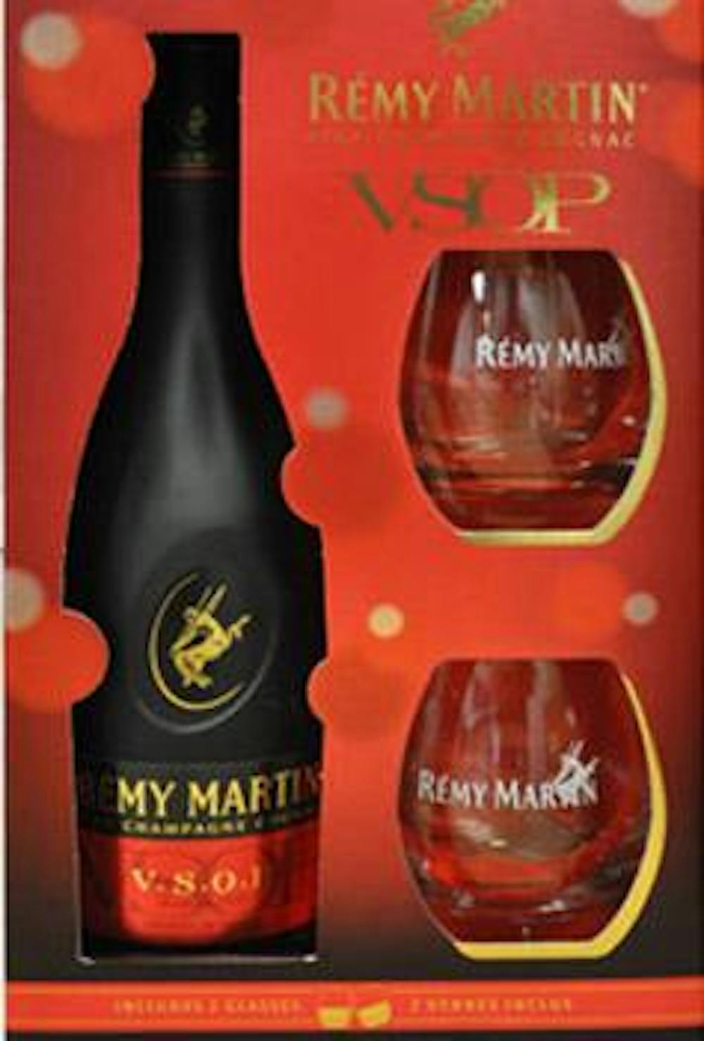 Remy Martin VSOP w/2 Glass Cognac 750ml