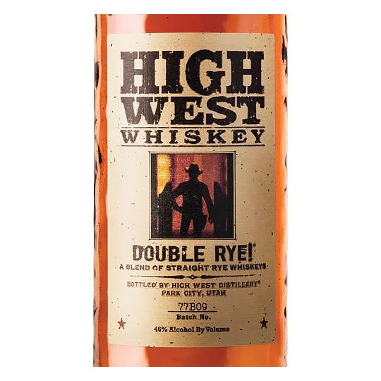 High West 'Double Rye' Rye 92prf