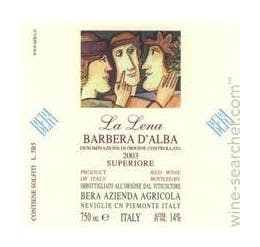 Bera 'La Lena' Barbera d'Alba 2009