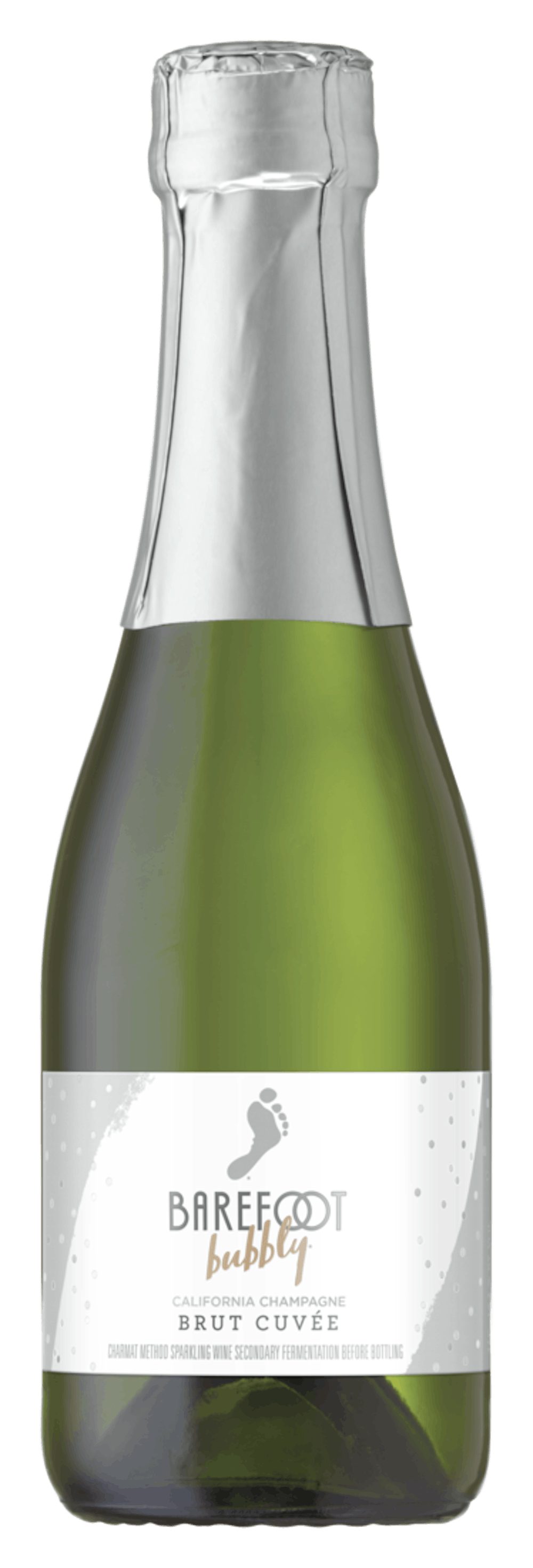 Barefoot Bubbly Brut Cuvee Champagne - 187ml (Best Prices)