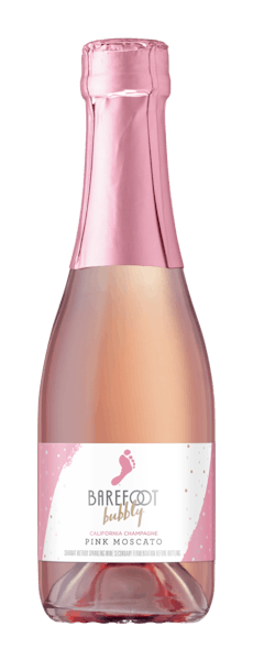 Barefoot 'Bubbly' Pink Moscato 187ml