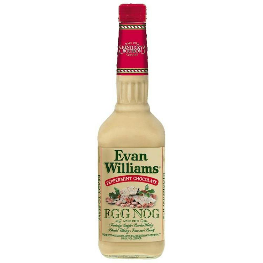 Evan William Peppermint Choco Eggnogg 750ml Ready to Go Cocktails