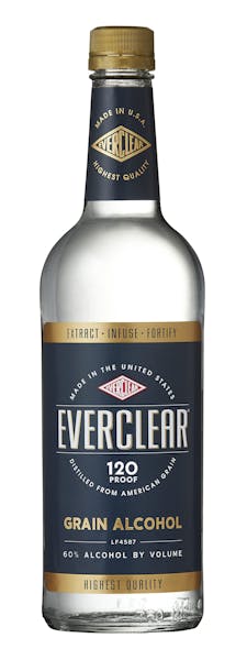 Everclear 190prf 1.0L Grain Alcohol