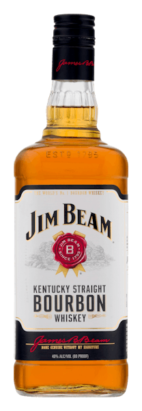 Jim Beam 'Kentucky Straight' Bourbon 1.0L