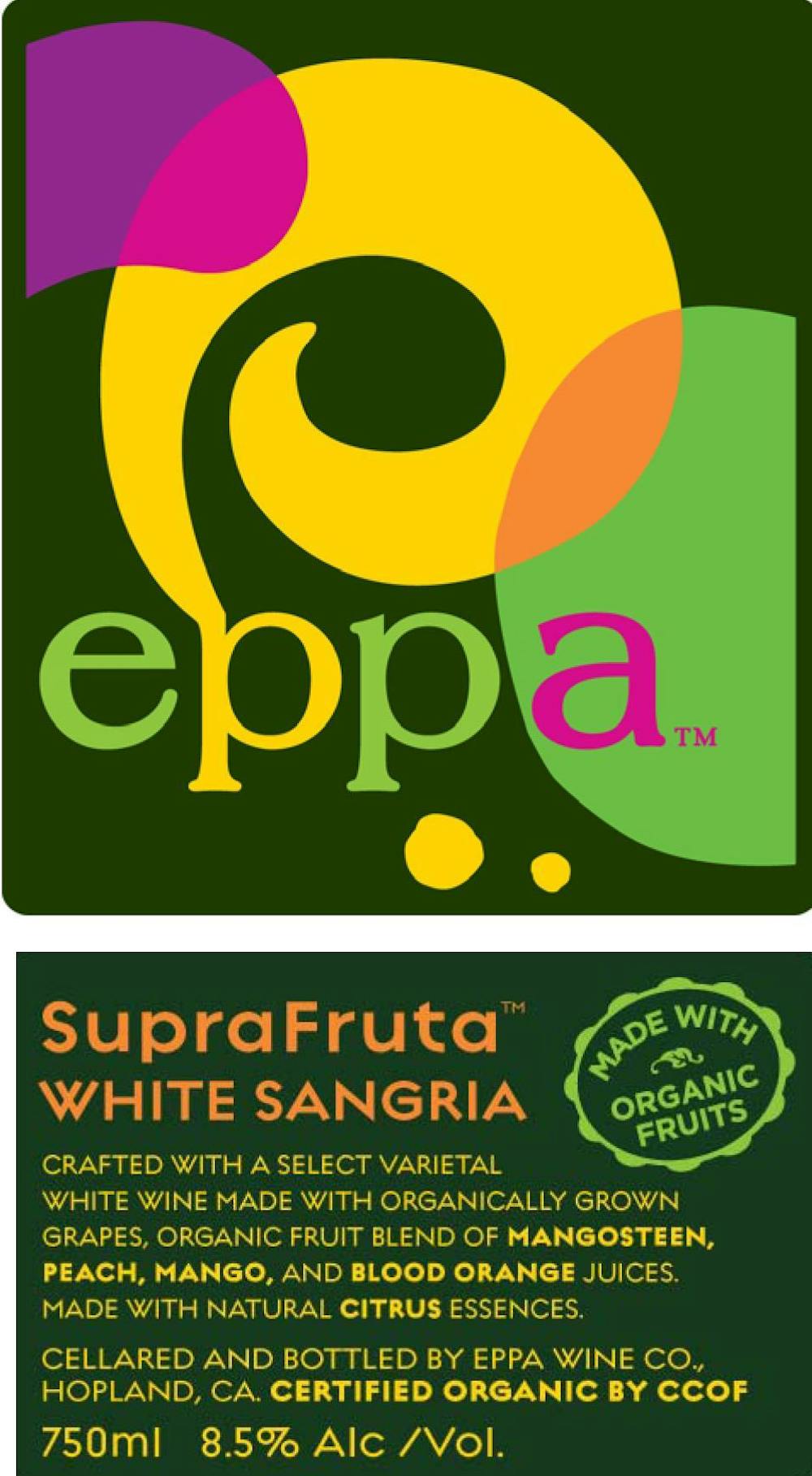 Eppa SupraFruta Organic White Sangria Sangria