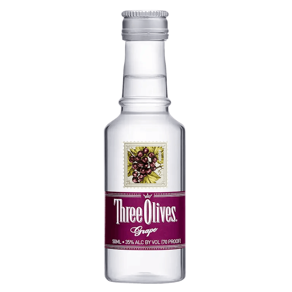 Three Olives Grape 50ml Vodka