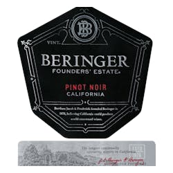 Beringer 'Founders Estate' Pinot Noir 2020 image