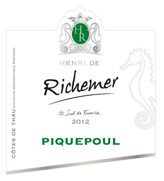 Henri de Richemer Piquepol White 2012