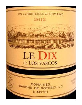 Los Vascos 'Le Dix' Cabernet Sauvignon 2012