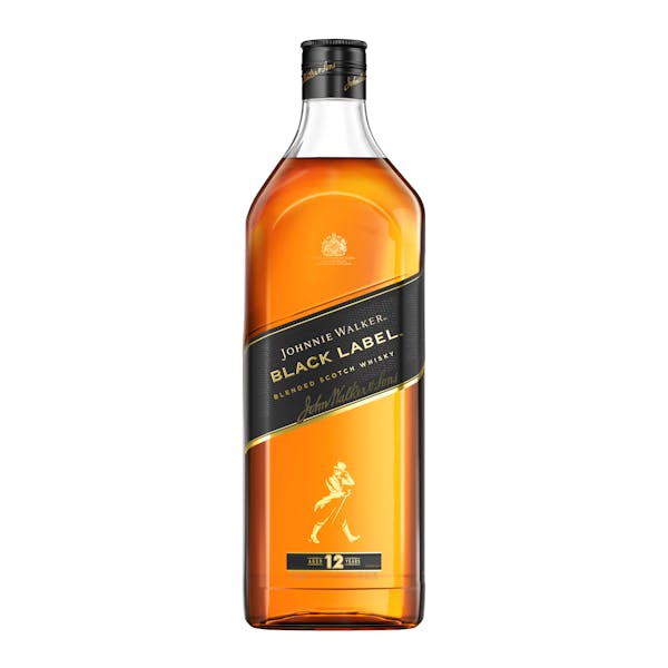 Johnnie Walker Black 1.75L Blended Scotch Whisky