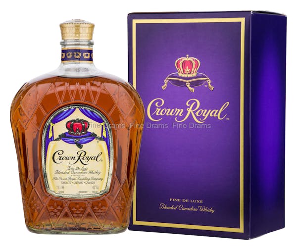 Crown Royal Canadian Blended Whisky 1.0L