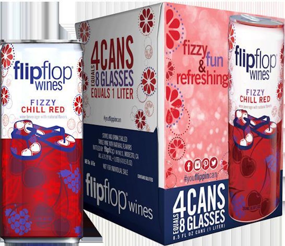 Flipflop Wines Fizzy 'Chill' Red 4250ml Cans Other Red Wines