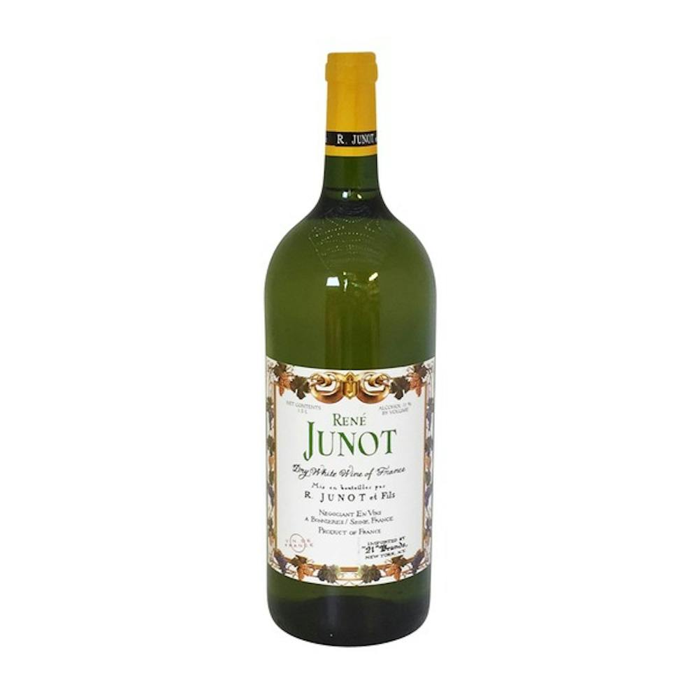 Rene Junot Dry White Table Wine 1.5L Rhone Blend White