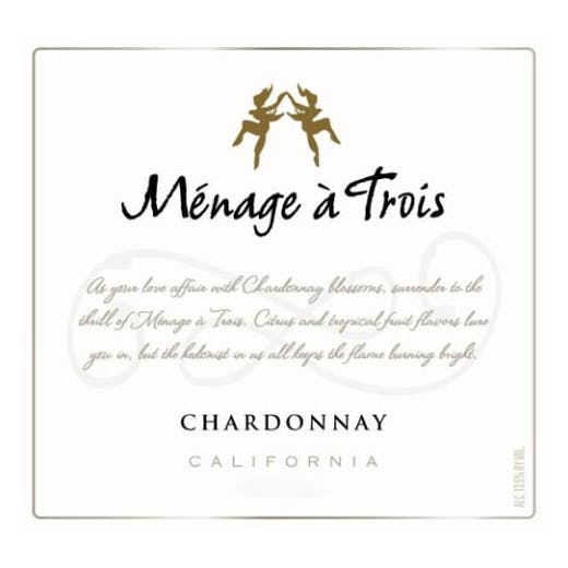 Menage a Trois Chardonnay