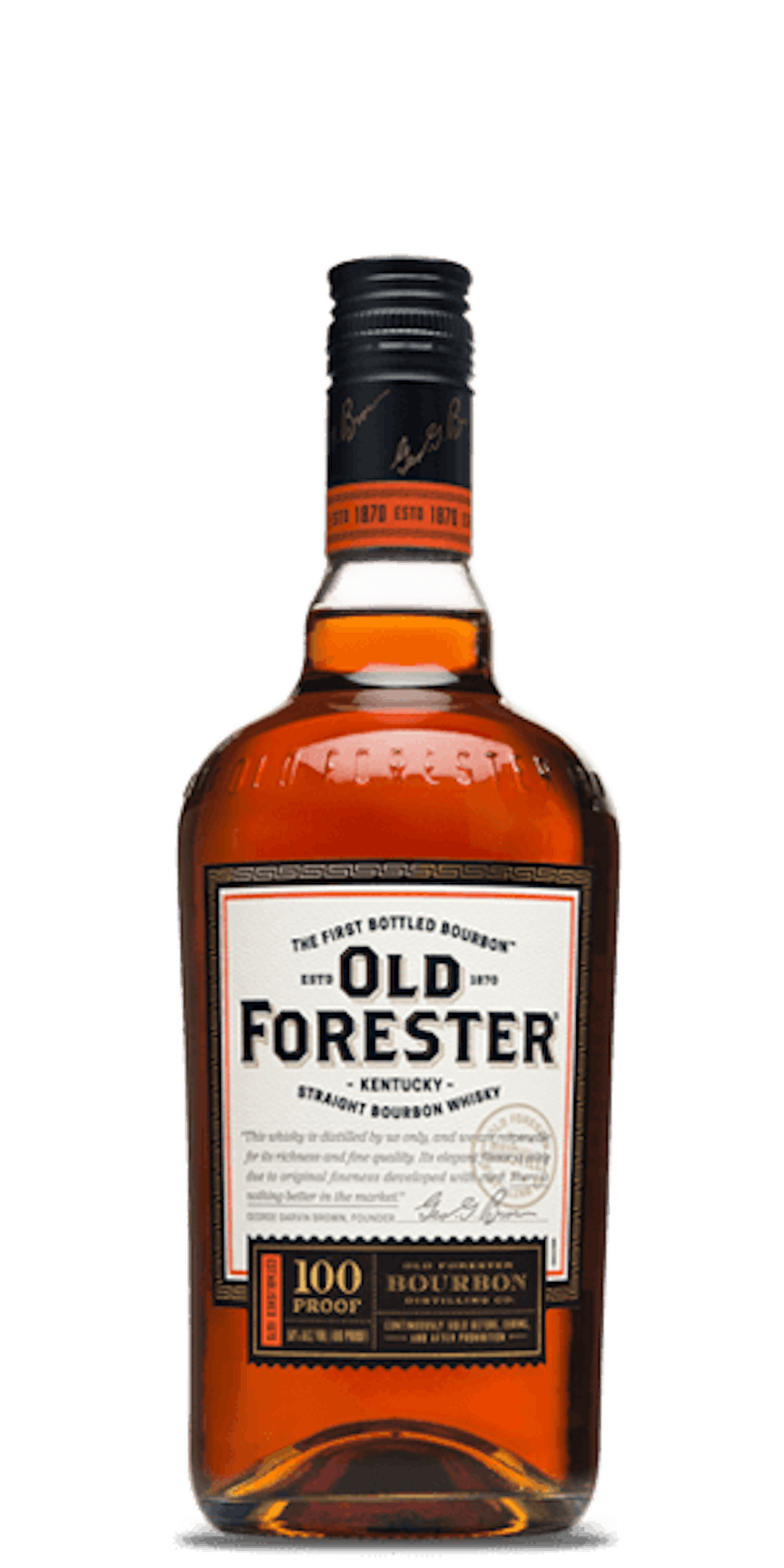 Old Forester Bourbon 100proof 1.0L :: Bourbon