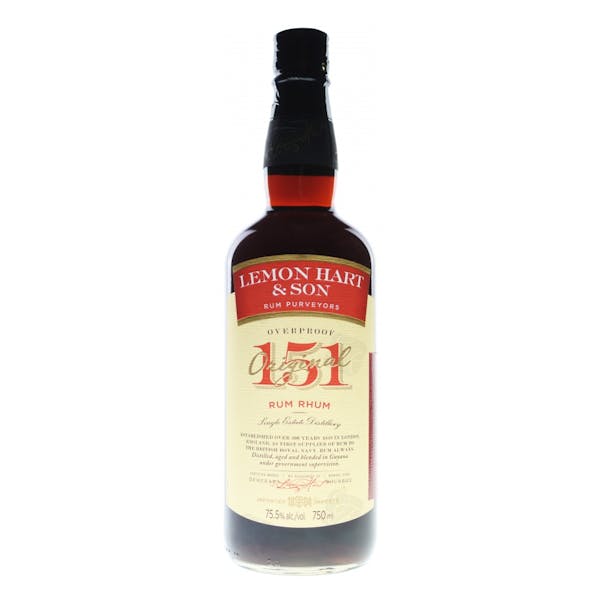 Lemonhart 'Overproof 151' Rum 750ml