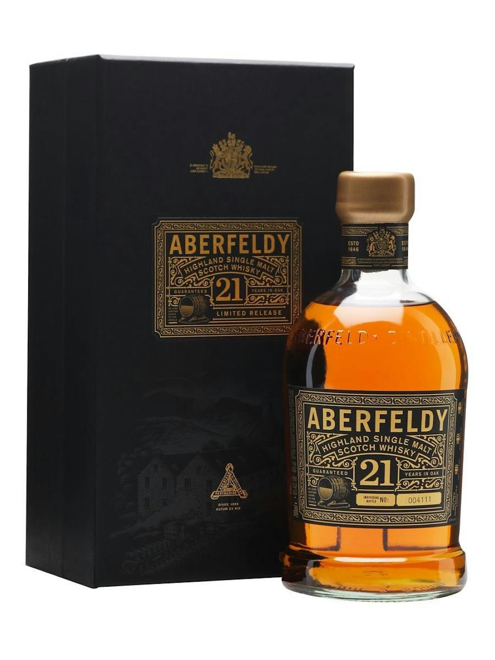 ABERFELDY 21年 限定版ウイスキー 750ml Dewar's Aberfeldy 21year Single Malt Scotch :: Single Malt