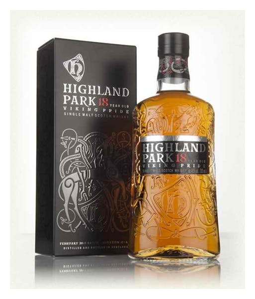 Highland Park 18yr 'Viking Pride' Single Malt Scotch 750m