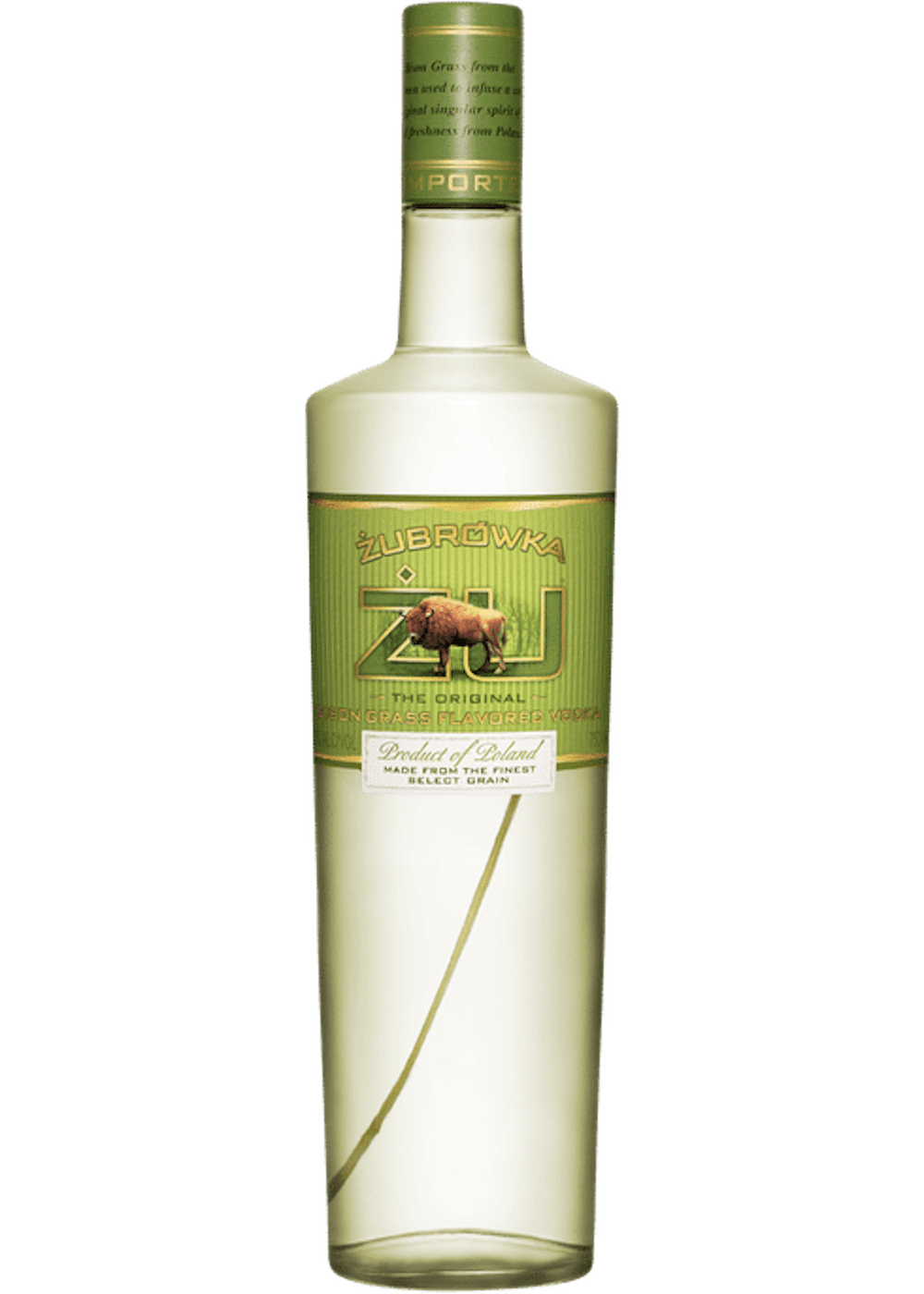 Zubrowka Bison Grass Vodka 750ml :: Vodka