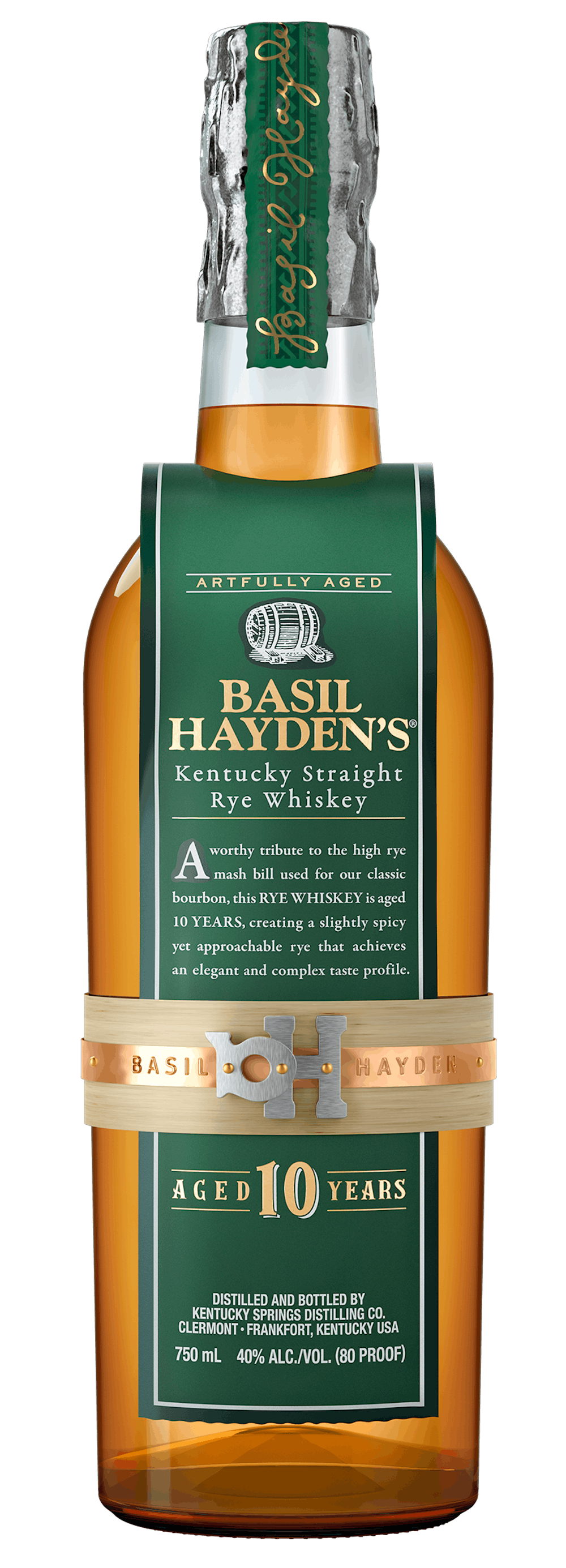 Basil Hayden 10year Straight Rye Whiskey 750ml Whiskey