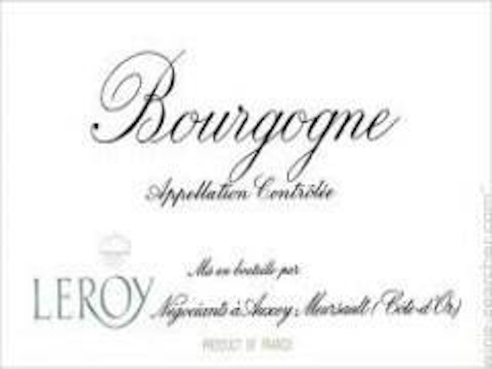 Maison Leroy Bourgogne Rouge 2015 :: Burgundy Red