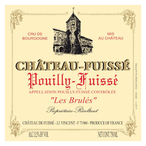 Chateau Fuisse 'Les Brules' Pouilly Fuisse 2015