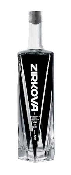 Zirkova 'One' Vodka 80prf 1.0L
