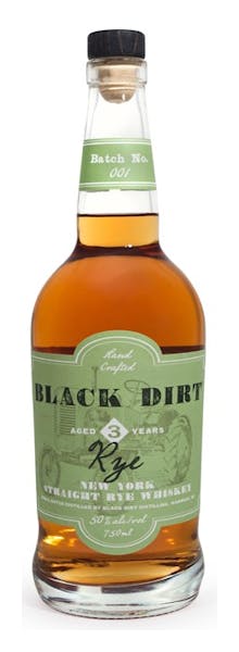 Black Dirt Distillery 100Prf 3yr Rye Whiskey 750ml