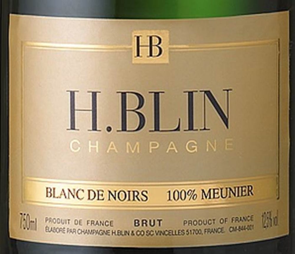 H. Blin Blanc De Noir 100 Meunier Bubbly Dry