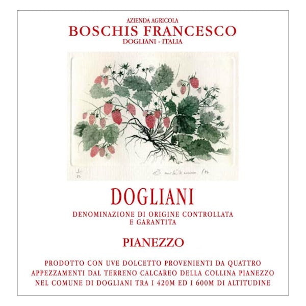 Boschis 'Pianezzo' Dolceto di Dogliani 2016