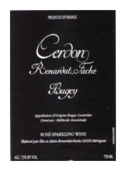 Renardat-Fache Cerdon du Bugey 2017