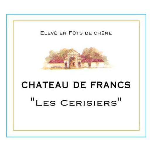 Chateau De Francs Les Cerisiers Bordeaux 2015