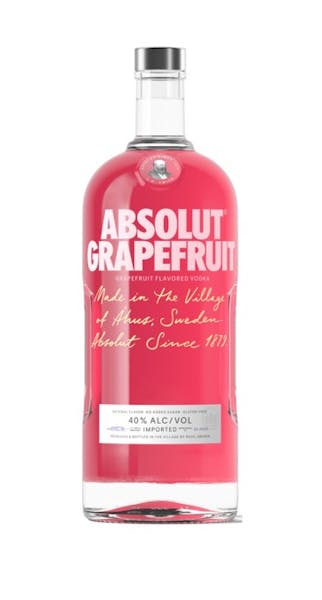 Absolut 'Grapefruit' Vodka 80Proof 1.75L