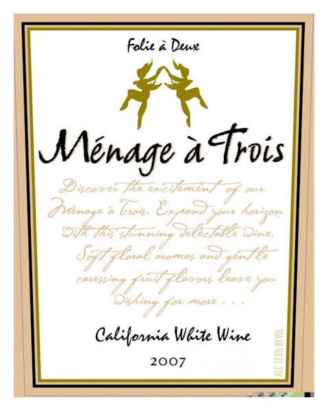Menage a Trois Menage a Trois White 2017