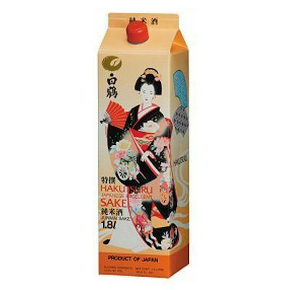 Hakutsuru 'Excellent' Junmai Sake 1.8L Box :: Sake / Plum