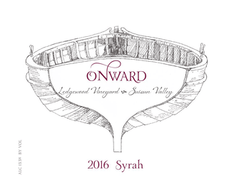 Onward Wines 'Ledgewood Vyd' Syrah 2016