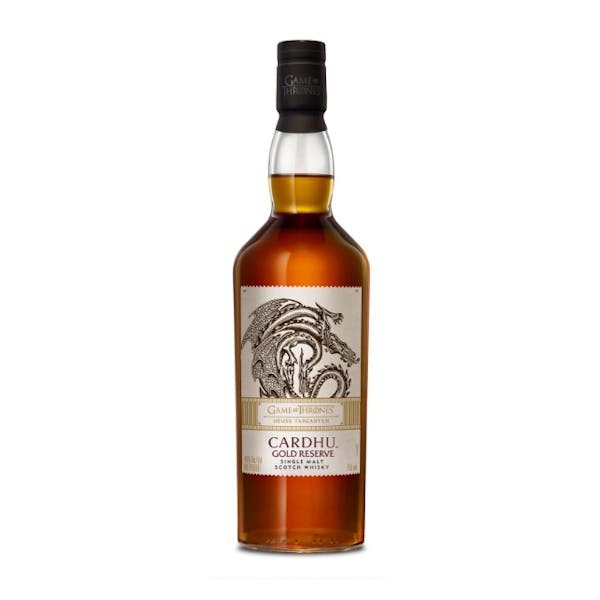 Cardhu Gold Reserve Scotch Game of Thrones -Targaryen