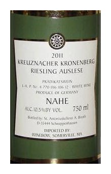 Kreuznacher Kronenberg Auslese 2017