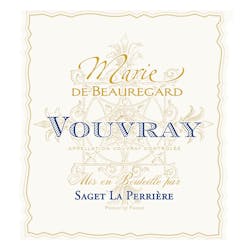 Guy Saget 'Marie Beauregard' Vouvray 2016 image