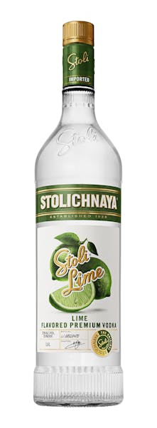 Stoli Vodka Lime 1.0L
