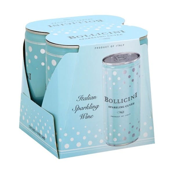 Bollicini Sparkling Cuvee 4-250ml Cans