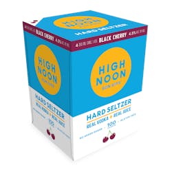 High Noon 'Black Cherry' Vodka and Soda 4-355ml Cans image