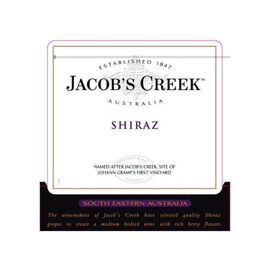 Jacobs Creek Shiraz 2021