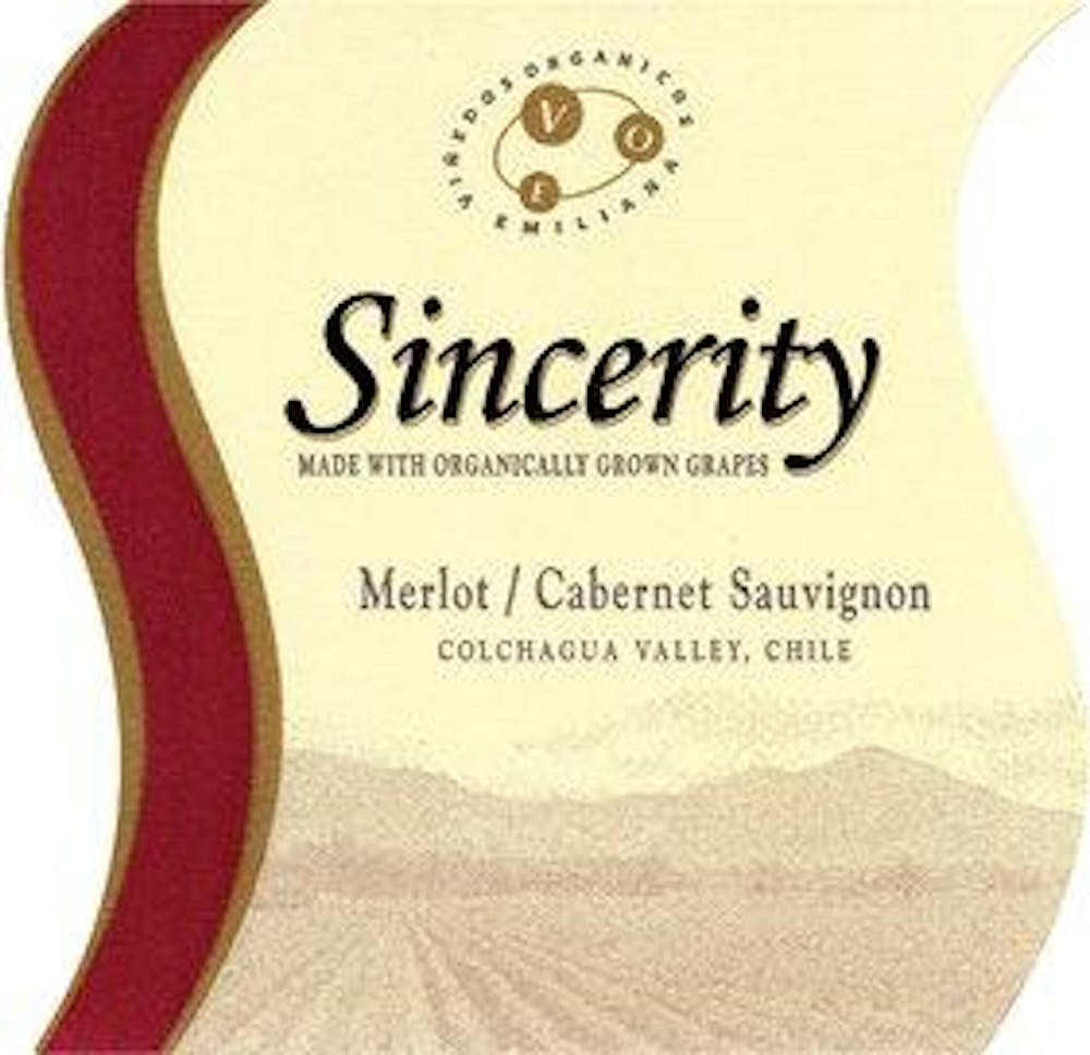 ワイン Sincerity sea Emiliana 'Sincerity' Merlot Cabernet Sauvignon 2005 :: Red