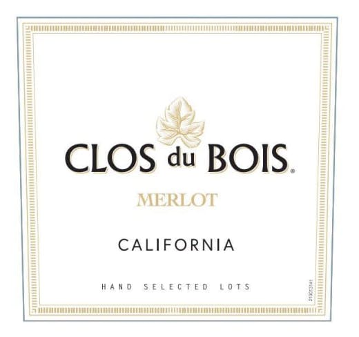 Clos Du Bois Merlot 2021