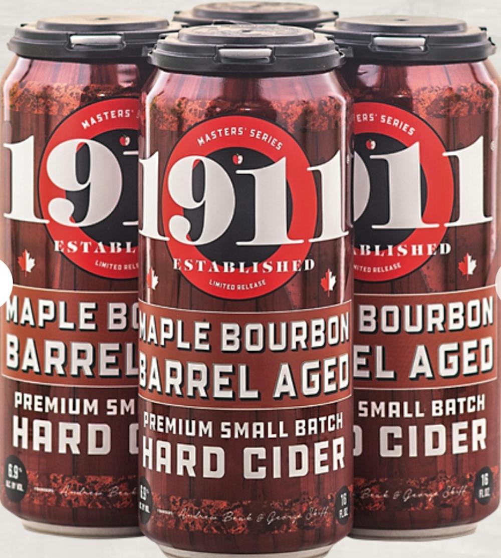 1911 Cidery 'Maple Bourbon' Hard Cider 416oz Cans Cider