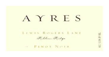 Ayres 'Lewis Rogers Lane' Pinot Noir 2017